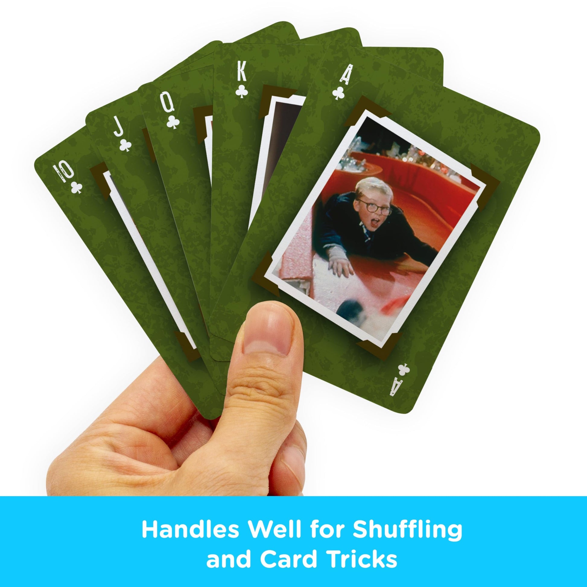 AQUARIUS A Christmas Story Playing Cards - Christmas Themed Deck of Cards for Your Favorite Card Games - Officially Licensed Christmas Story