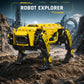 Mould King Robot Dog Building Set, Remote Controlled Robot Dog Toy for Kids, Mechanical Robot to Build, DIY Building Set as STEM Project/Collectibles