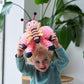 Ms. Butterfly Plush Stuffed Animal and Interactive Toy with Cute, Flappable Wings (12 inches)