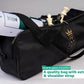 Mynnnat Professional Chess Set, Thick Tournament Roll up Board and Pieces with Travel Bag, Checkers and Unique Booklet for Chess Training - White