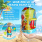 Beach Toys, 19 Piece Sand Toys Set Kids Sandbox Toys Includes Water Wheel Beach Tool Kit Bucket Watering Can Molds with Mesh Bag for Kids Ages 3-13