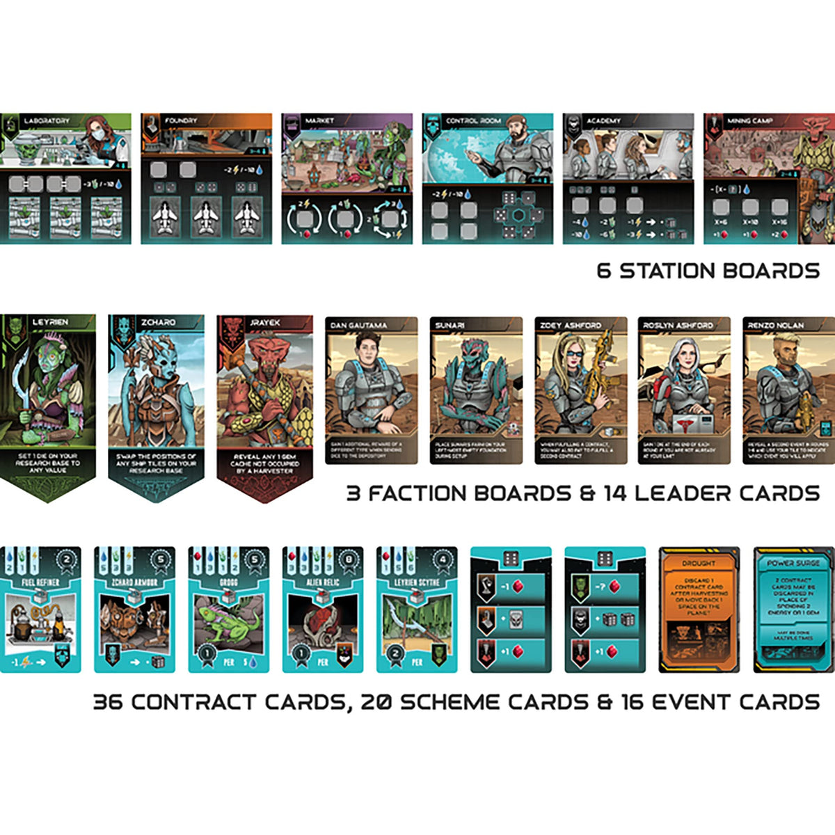Renegade Game Studios Circadians: First Light Strategy Board Game