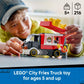 LEGO City Fries Food Truck Building Toy for Kids - Pretend Play Truck Toy for Boys & Girls, Ages 5+ - Mobile Restaurant Playset W/2 Minifigures