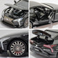 ERBADIHAGO Toy Cars Sport Car 1:32 Diecast Collect Car Toy with Light and Sound Diecast Metal Collectible Model Cars for 3+ Year Old Boys Pull Back