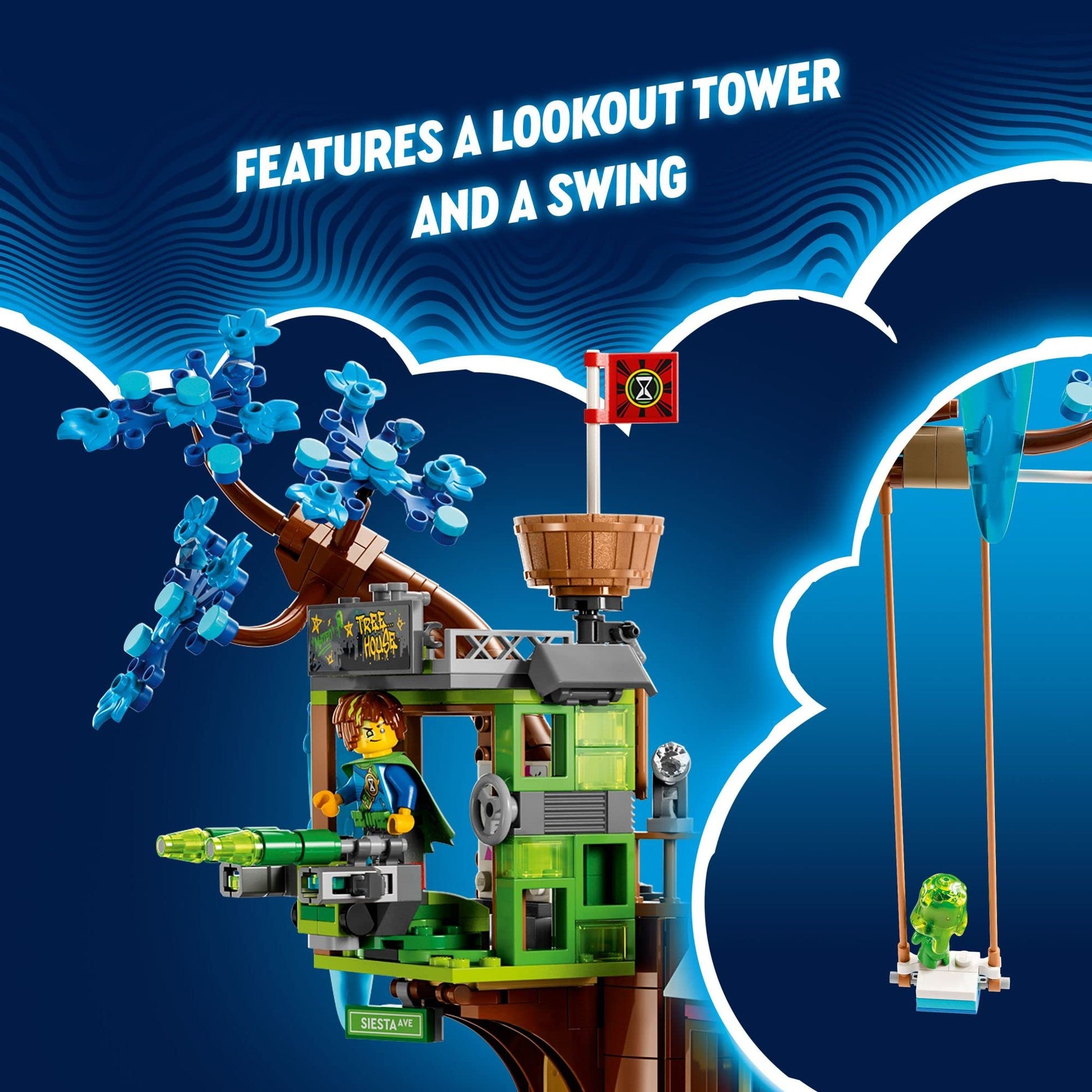 Lego DREAMZzz Fantastical Tree House 71461 Features 3 Detailed Rooms, Building Toy for Kids Ages 9+ with Big Imaginations, Includes Mrs. Castillo,