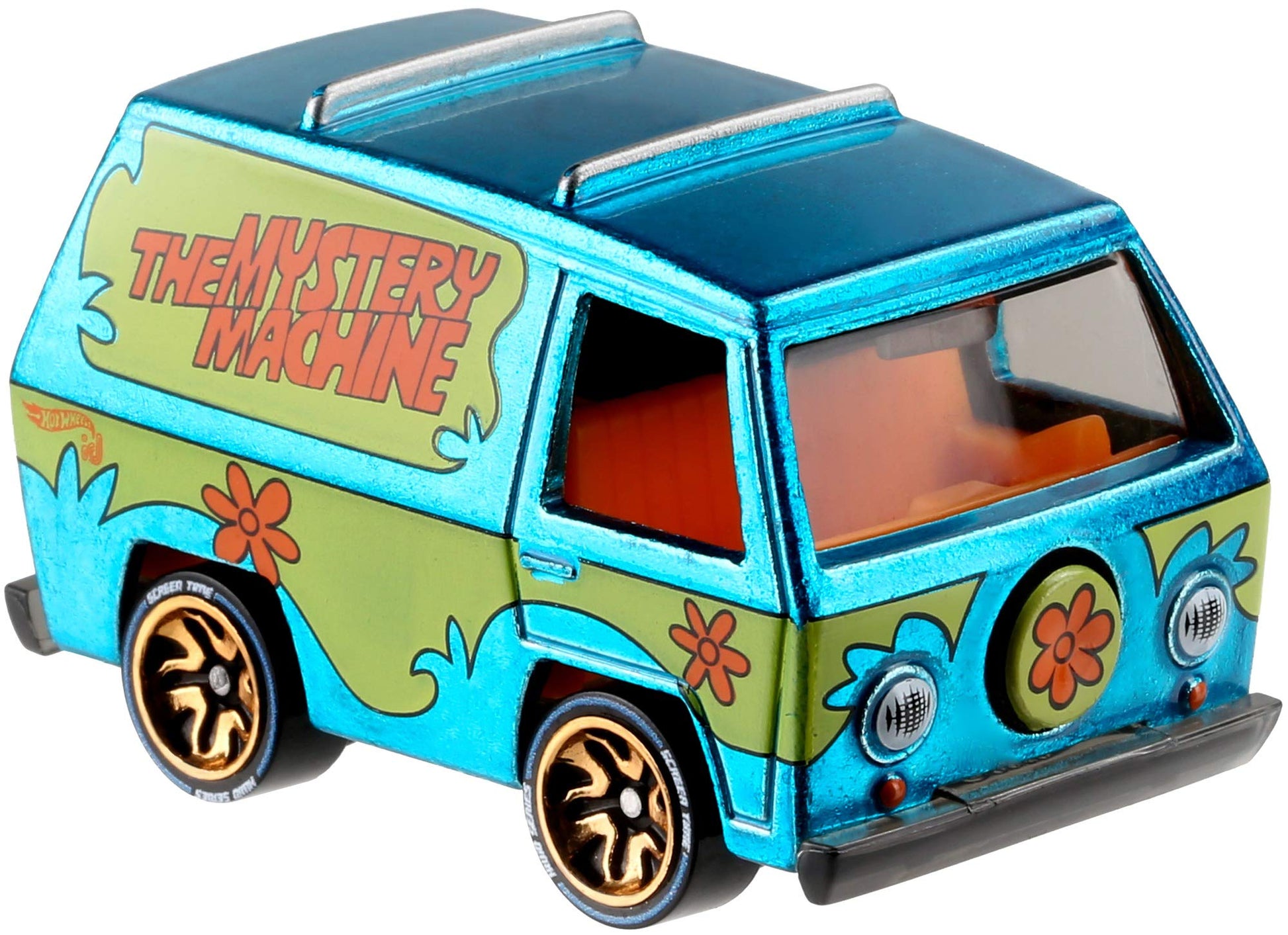 Hot Wheels id Vehicle Mystery Machine with Embedded NFC Chip, Uniquely Identifiable, 1:64 Scale, for Kids Ages 8 Years and Older