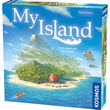 Thames & Kosmos My Island | Legacy Family Board Game | 24-Episode Island-Building Campaign | By Reiner Knizia | 2-4 Players | Ages 10+