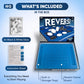 Reversi Board Game for Kids & Adults 14x10x2 Inches - Othello Classic Board Game - with 64 Reversible Discs & Built-in Storage - Strategy Board Game