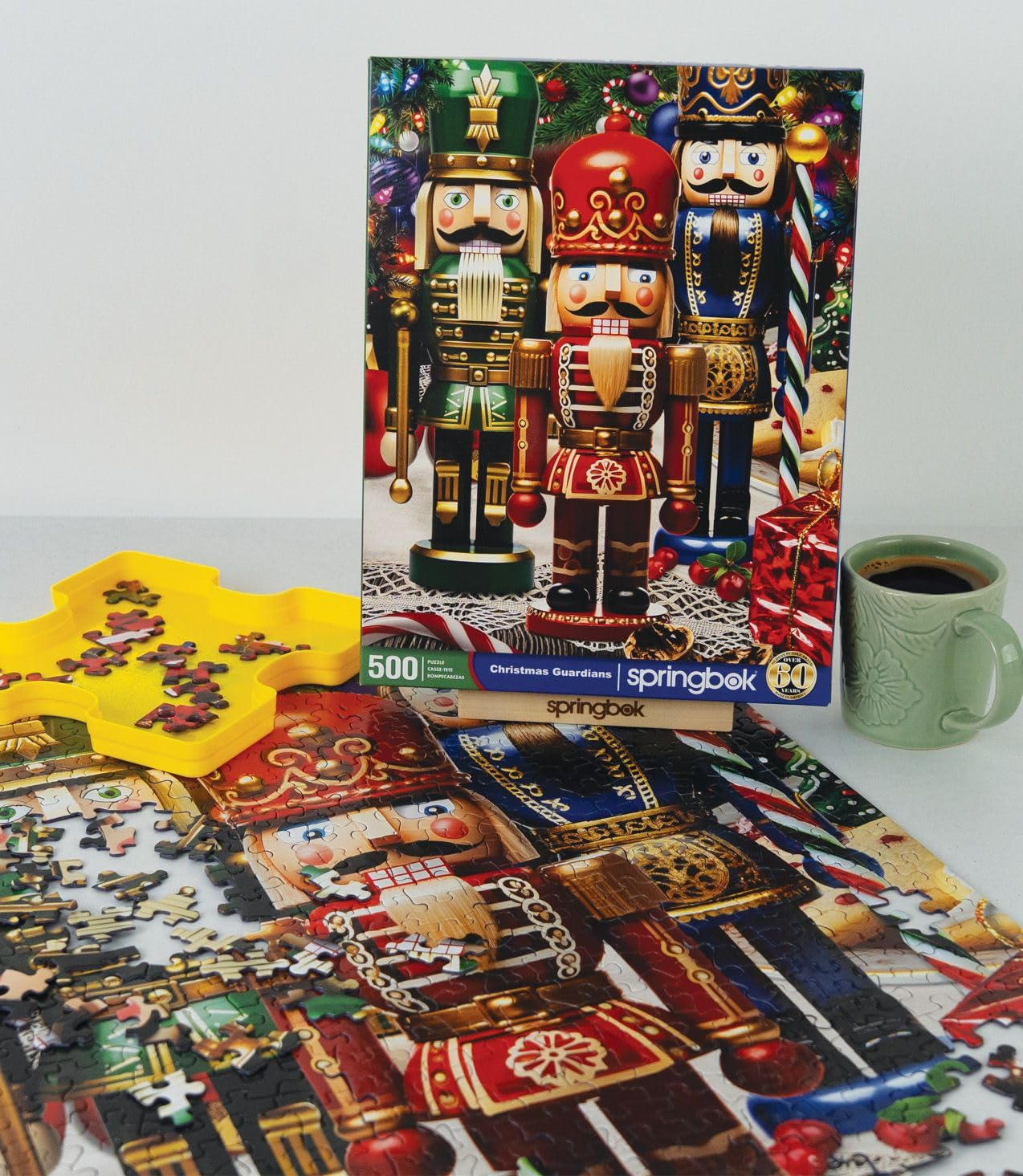 Springbok Christmas Guardians 500 Piece Jigsaw Puzzle for Adults
