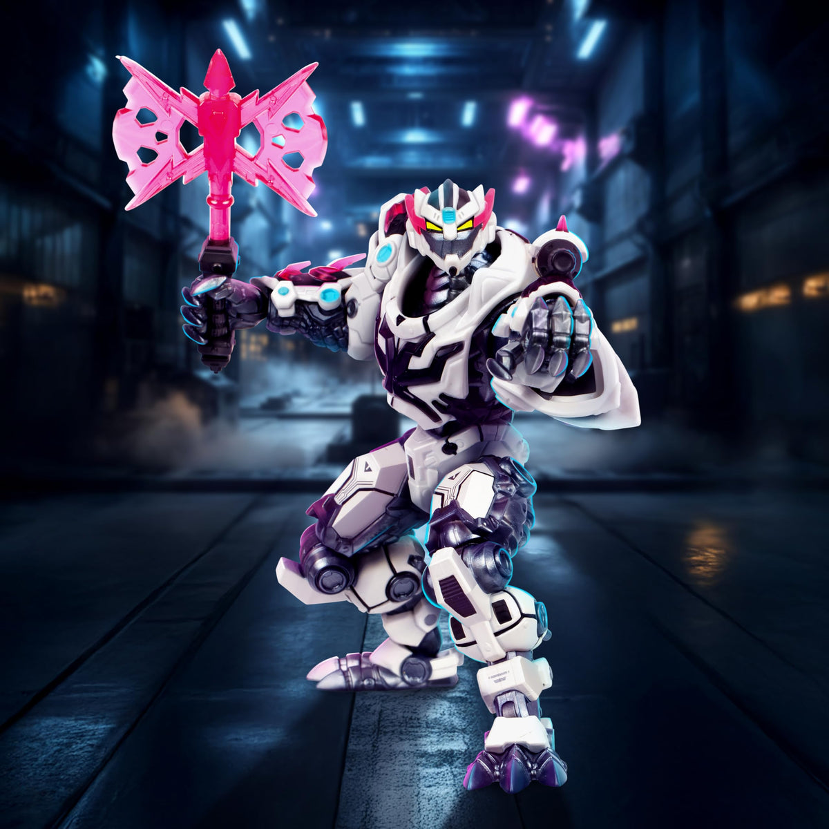 MrBeast Lab Platinum Series Tiger Battle Titan Collector Figure