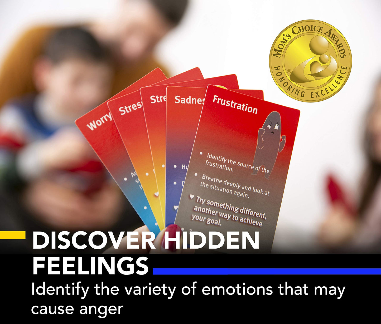 Behind the Anger Therapy Kit | Anger Management for Kids 6+ | Therapy Tools for Teens | CBT Games & Therapy Board Games for Emotional Regulation |
