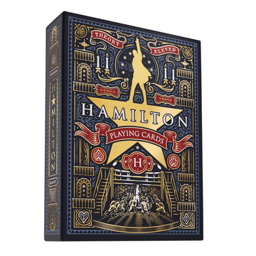 Hamilton Playing Cards by theory11 | 10th Anniversary Collector's Edition | Officially Licensed Broadway Musical | Custom Illustrated Deck | Gold Foil
