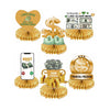 Hilarious 6Pcs Money Themed Birthday Party Honeycomb Centerpieces Bill Dollar Party Table Decorations Table Topper for Birthdays Casino Weddings