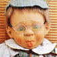 9 Pairs Doll Glasses Metal Wire Rim Clear Lens Eyewear Fabric Doll Dress Up Eyeglasses Mini Dolls Costume Accessories for 18 Inch and Other Item Dolls