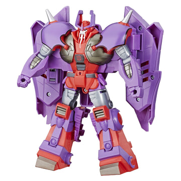 Transformers Toys Cyberverse Action Attackers Ultra Class Alpha Trion Action Figure - Repeatable Laser Beam Blast Action Attack - for Kids Age 6 & Up
