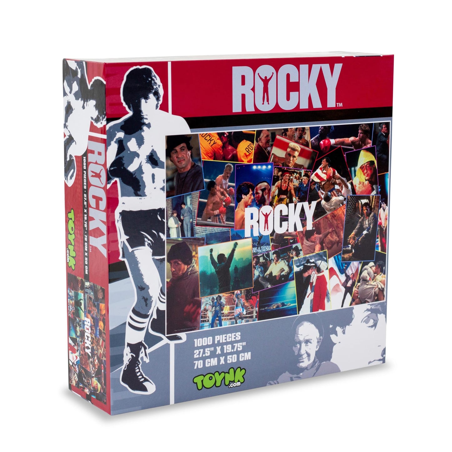 Rocky Movie Collage 1000-Piece Jigsaw Puzzle | Fun Brain Teaser, Toys & Games | 28 x 20 Inches