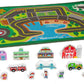 Melissa & Doug PAW Patrol Activity Rug - Adventure Bay (22 Pieces)
