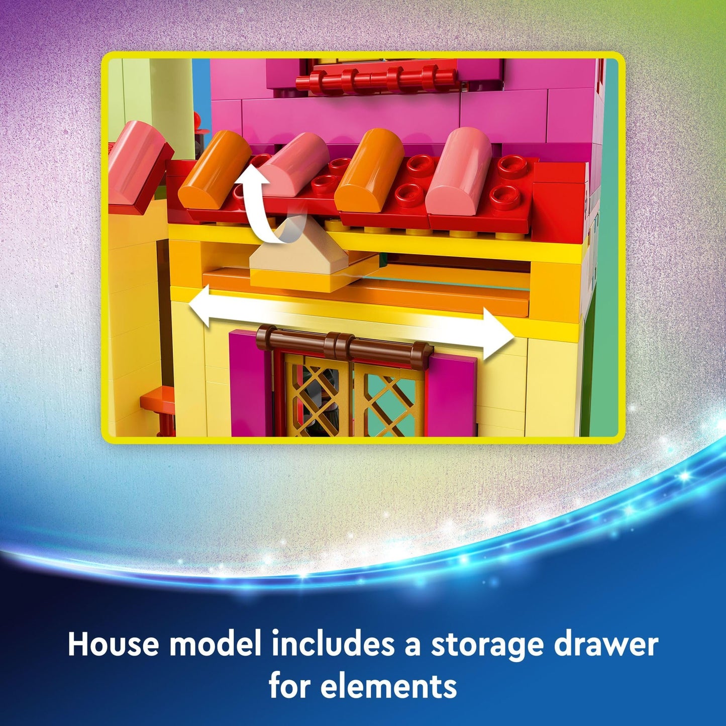 LEGO Disney Encanto The Magical Madrigal House Toy, Building Playset for Kids, Mirabel Princess Doll Figure, Disney Toy for Girls and Boys Ages 7
