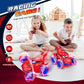 Quapify Remote Control Car, Boys Toys Age 4-6 6-8 8-12 360° Rotating 2.4GHz Fast Stunt RC Cars with Cool Lights Music 4WD Off Road RC Crawlers