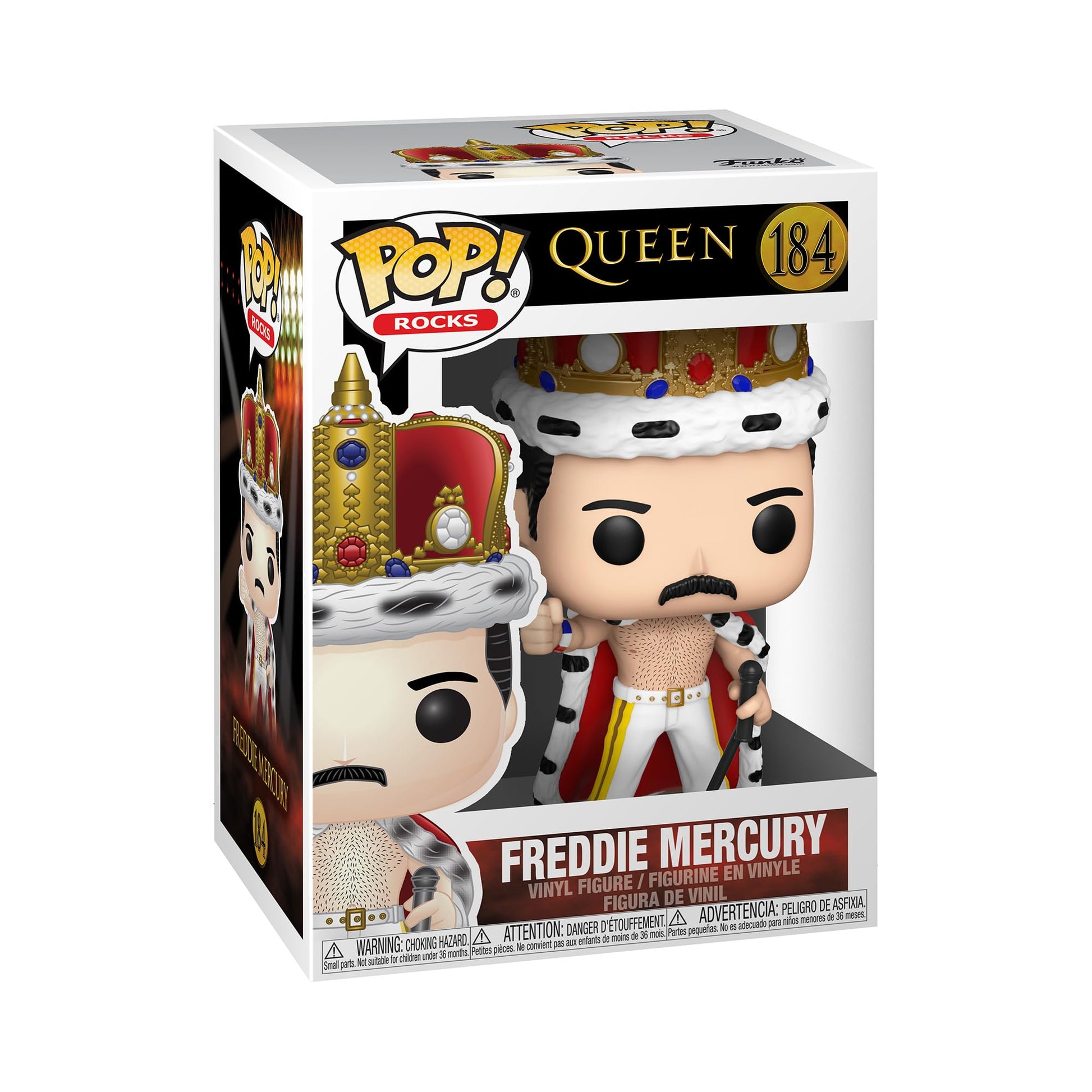 Funko POP! Rocks: Queen - Freddie Mercury (King)