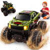 Veeniix Exploding RC Monster Truck,Crash Transform Mist Spray Lights Sounds