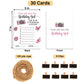 Gihyan Birthday Party Games - How Old Was The Birthday Card Game for Adults - Birthday Party Decorations - Sleepover Supplies(01)