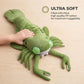 Realistic Cambrian Ancient Organism Eurypteroid Plush Toy - Simulation 16.5" Lifelike Cambrian Sea Creature Eurypteroid Stuffed Animals, Unique