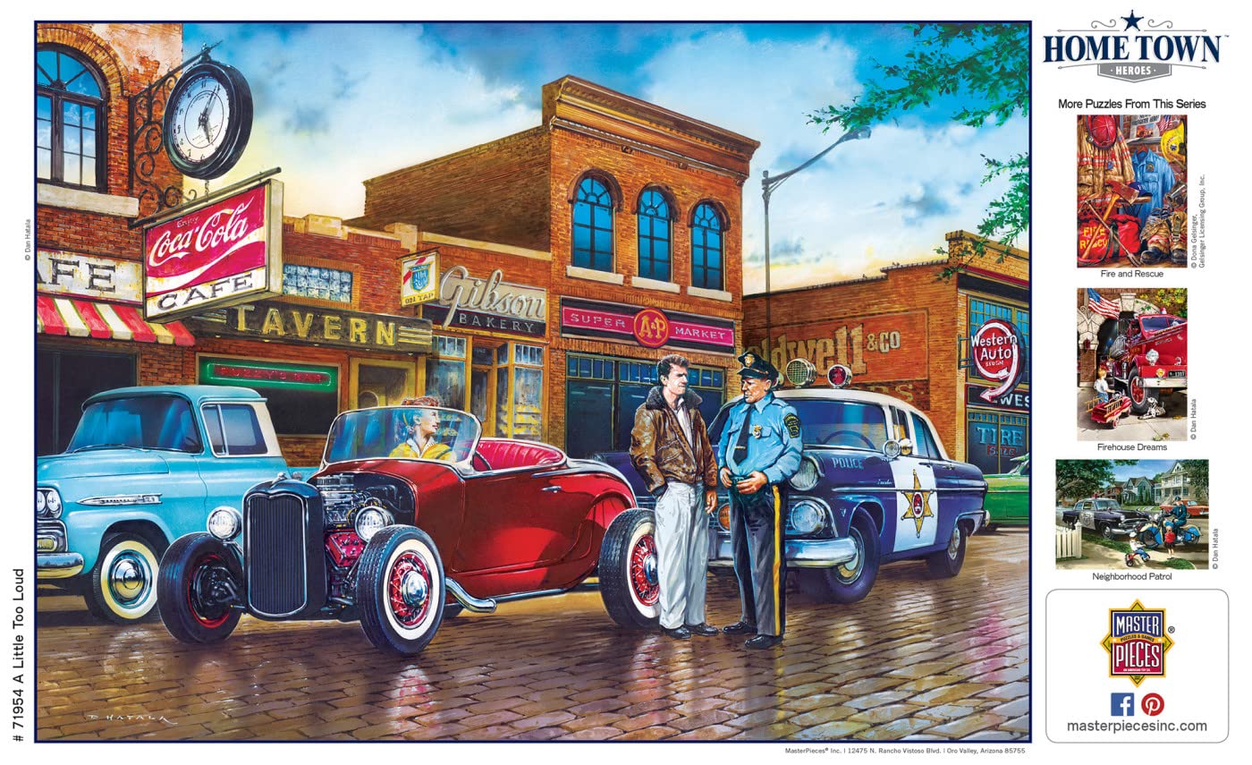 MasterPieces 1000 Piece Jigsaw Puzzle for Adults & Family - A Little Too Loud - Big Pieces - 19.25"x26.75" - Eco-Friendly, Matte Finish, Ages 14+