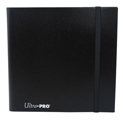 Ultra PRO - Eclipse 12-Pocket Jet Black PRO-Binder for 480 Cards Standard Size Cards, Protects Collectible Cards, Gaming Cards and Sports Cards In