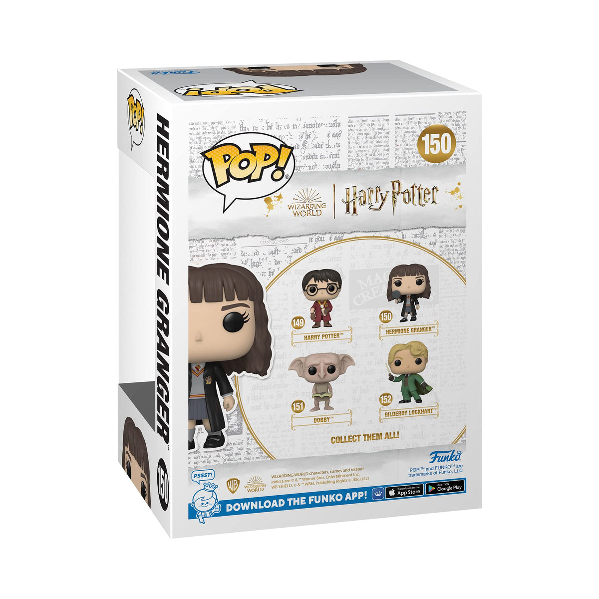 Funko POP! Movies: Harry Potter Chamber of Secrets 20th - Hermione Granger