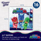 Treasures Gifted Officially Licensed PJ Masks Birthday Party Supplies - Serves 16 Guests - Dinnerware Deluxe Set PJ Masks Party Party Decorations