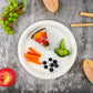 Vplus 150 Pack Compostable Disposable Paper Plates 10.25 inch Super Strong Paper Plates 100% Bagasse Natural Biodegradable Eco-Friendly
