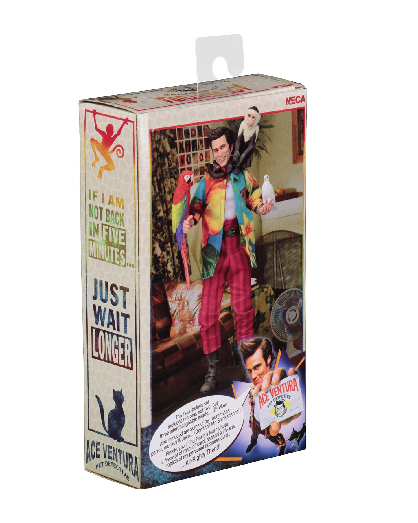 NECA Ace Ventura: Pet Detective - 8" Clothed Action Figure - Ace Ventura