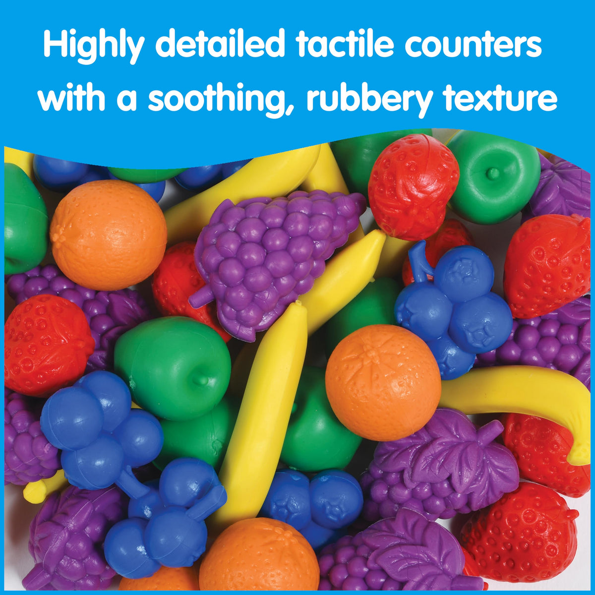 edxeducation Fruit Counters, Set of 108