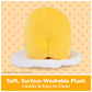 GUND Sanrio Spicy Gudetama 5-Inch Egg with Chili Pepper Plush Toy; Ages 1+