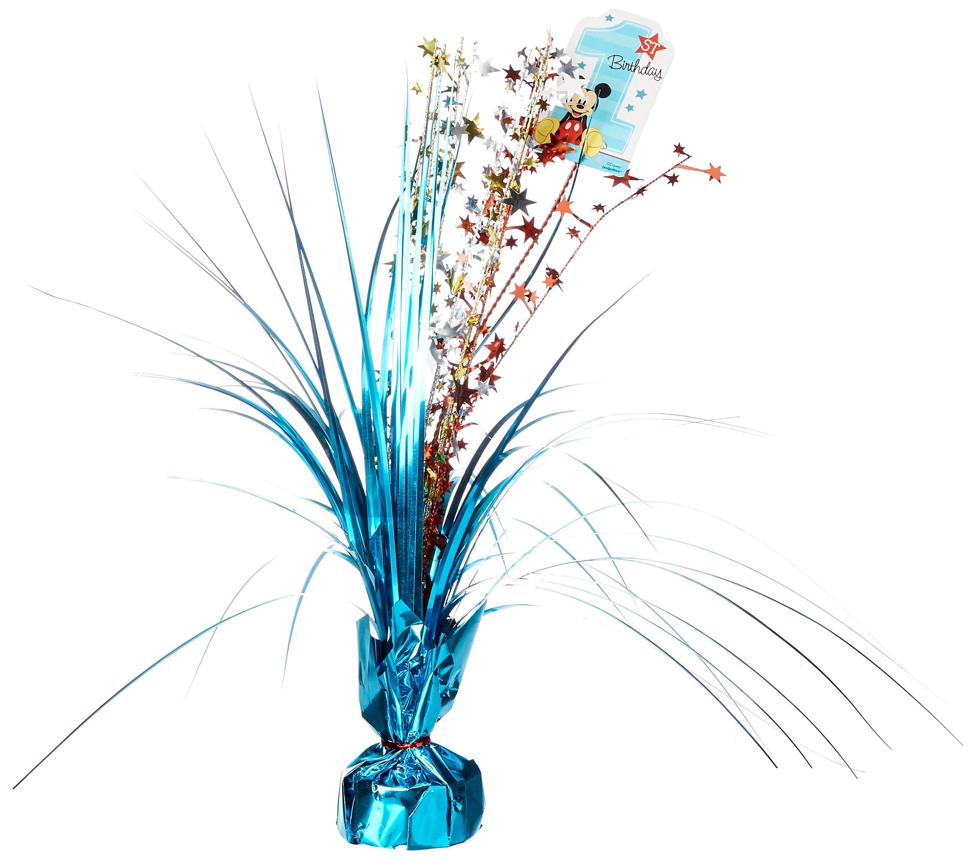 Disney© Mickey's Fun to be One Foil Spray Centerpiece, Birthday