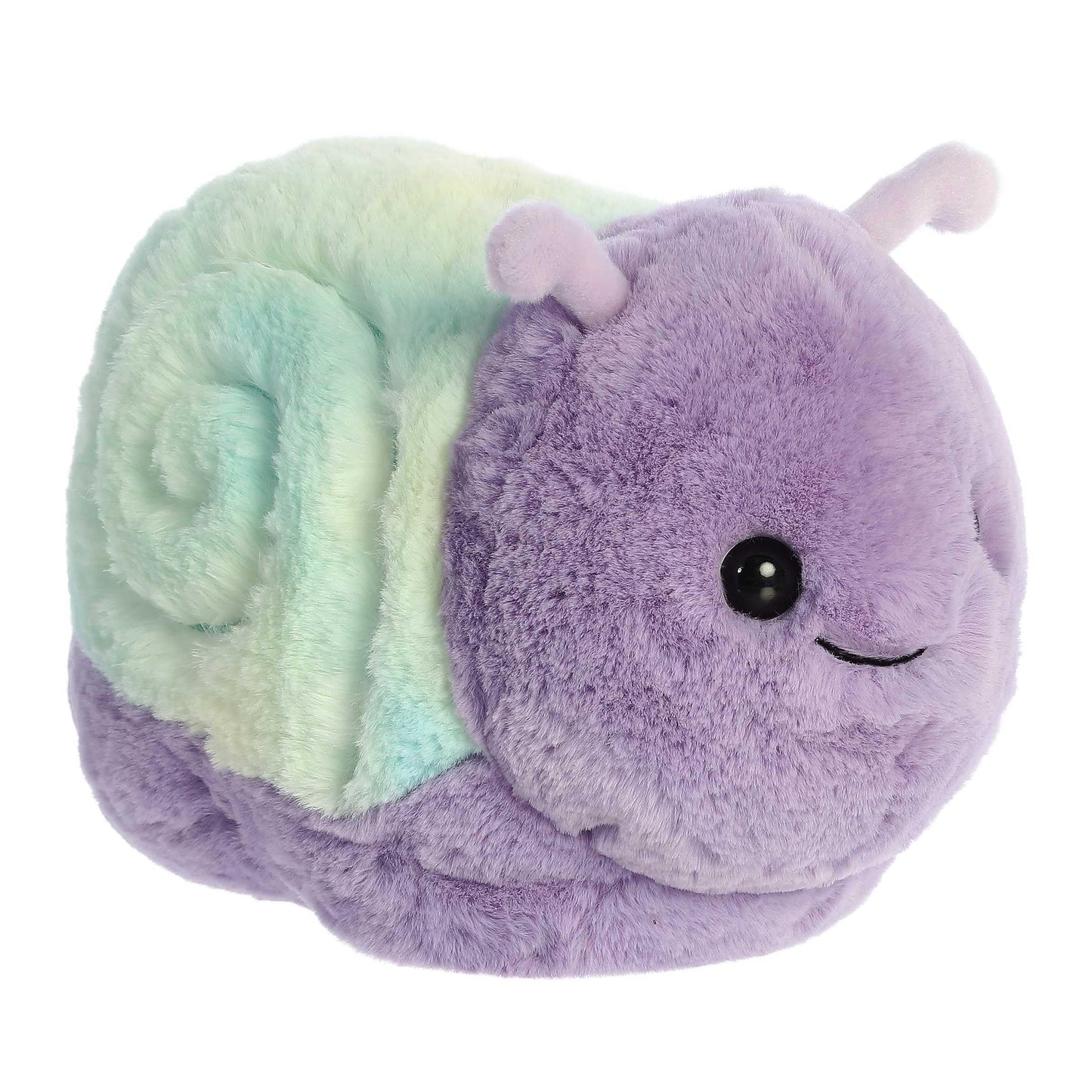 Aurora® Adorable Spudsters™ Emily Snail™ Stuffed Animal - Comforting Cuddles - Playful Companions - Purple 10 Inches