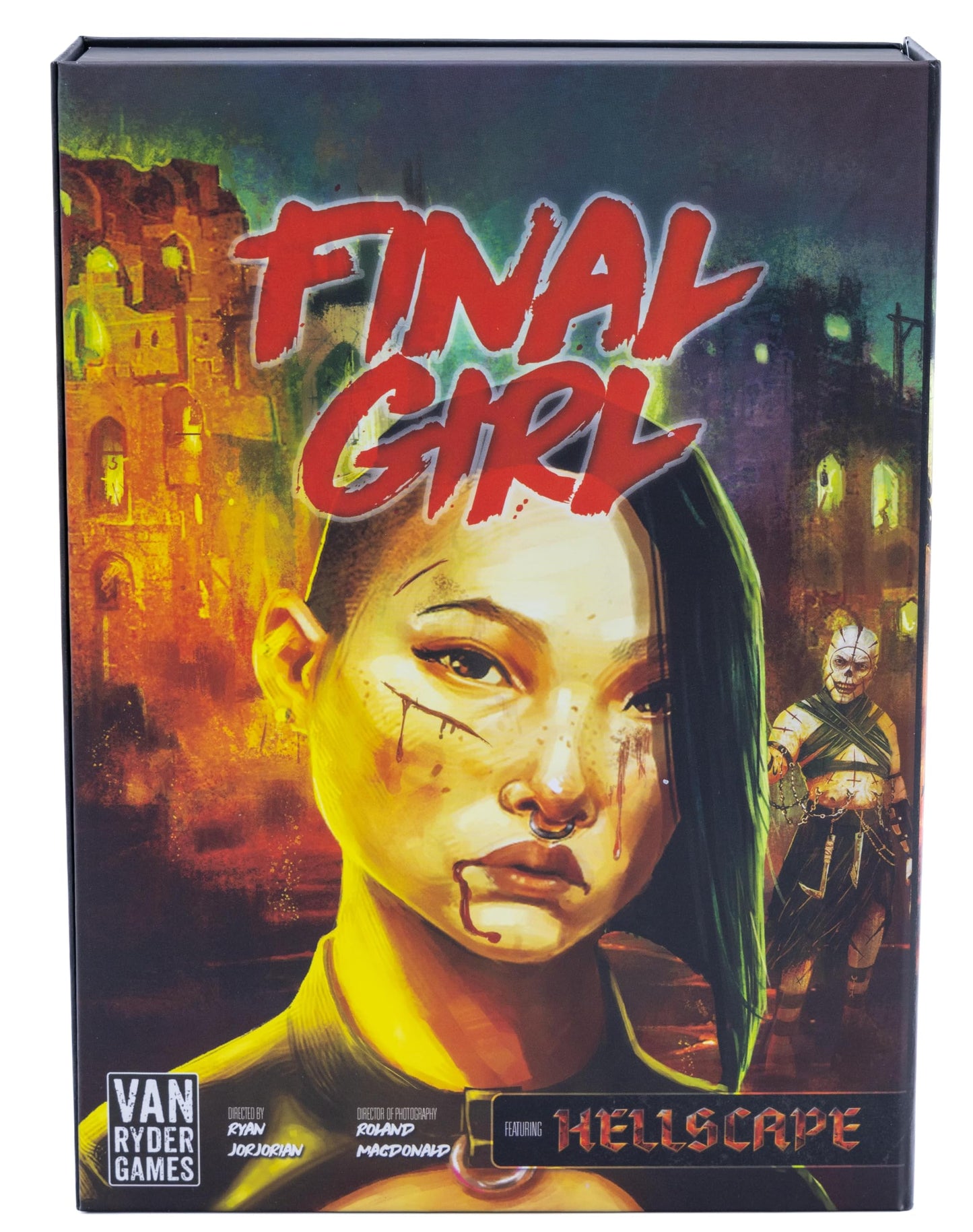 Van Ryder Games - Horror Board Game - Final Girl - Hell to Pay - Feature Film Box - Core Box Required - 1 Player - 20-60 Minutes Gameplay - Teens