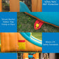 Easy Setup Bounce House with Water Slide, Large Inflatable Bounce House, Thick Durable Material,Perfect for Backyard Parties, Summer Water Play