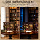 DIY Book Nook Kit with LED Lights | 3D Puzzles for Adults & Teens, Miniatures and Model Building Kits for Bookshelf Decor, Relaxing & Unique Gift