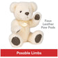 GUND Benedict 125th Anniversary Commemorative Teddy Bear, Special Edition Stuffed Animal for Ages 8 and Up, Champagne, 10.5”