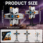 Nubee Ghost Shell Building Blocks for Kids Ages 9+, Generalist Shell Building Toy Sets, Featuring a Display Stand, Lightfall Model Toy for Adults