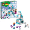 LEGO DUPLO Disney Princess Frozen Ice Castle 10899 Building Toy with Light Brick, Princess Elsa and Anna Mini-Dolls Plus Olaf Figure, Gifts for 2 Year