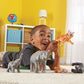 Learning Resources Jumbo Jungle Animals Mommas and Babies - Safari Animal Toys, Toddler Animal Figurines, Toy Figures for Kids, Jungle Toys, Pretend