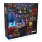 '80s Game Room Pop Culture 1000 Piece Jigsaw Puzzle By Rachid Lotf | Interactive Brain Teaser, Educational Toys & Games for Kids and Adults | 28 x 20