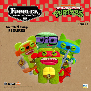 P.M.I. Fuggler Season 2 Switch N’ Swap Collectible Figures Creepy Plush Toys with Swappable Accessories Weird Expressions Oddball Chaos 1-Pack (Switch