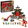 LEGO NINJAGO Ninja Dojo Temple Masters of Spinjitzu Set 71767, Ninja Toy Building Kit with 8 Minifigures and Toy Snake Figure, Collectible Mission