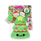 Fluffie Stuffiez Holiday Christmas Tree Small Collectible Feature Plush, Surprise Reveal Unboxing with Huggable ASMR Fidget DIY Fur Pulling, Ultra