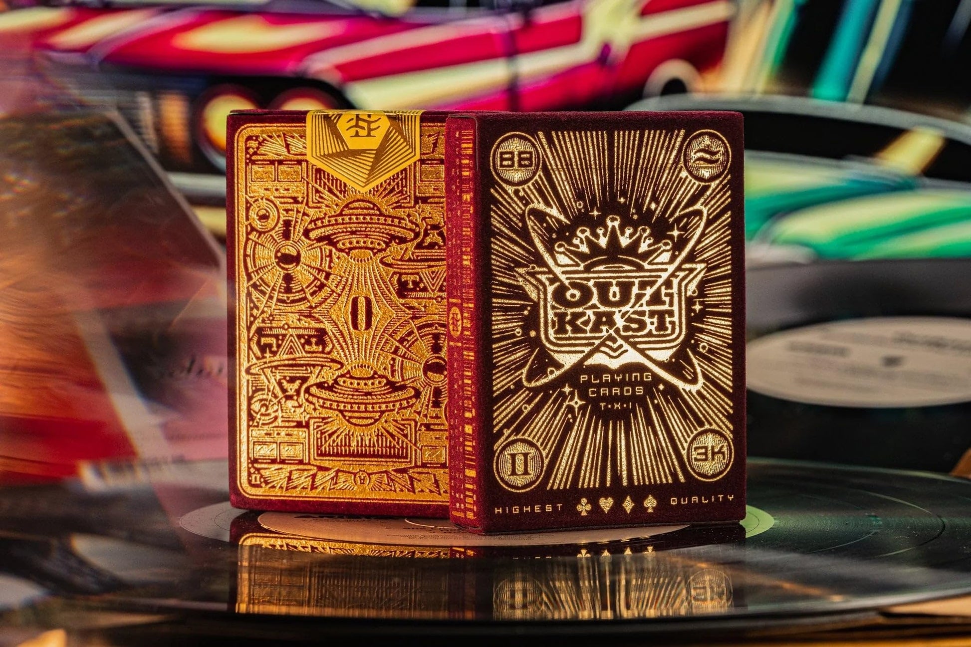 theory11 Outkast Premium Playing Cards, Poker Size Standard Index, Luxury Playing Cards