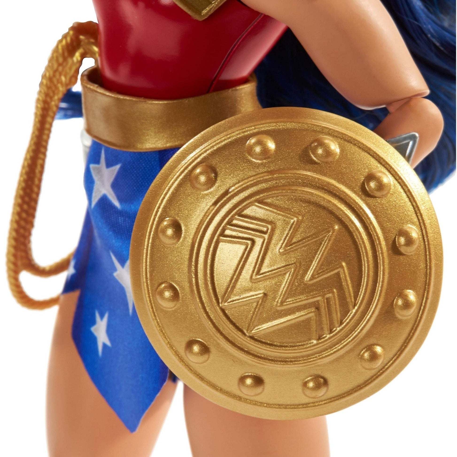 DC SUPER HERO GIRLS, Wonder Woman Teen to Super Hero Life Action Doll (approx.11-in) with Outfits and 9 Removable Accessories, Fully Articulated for